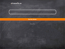 Tablet Screenshot of citronnelle.eu